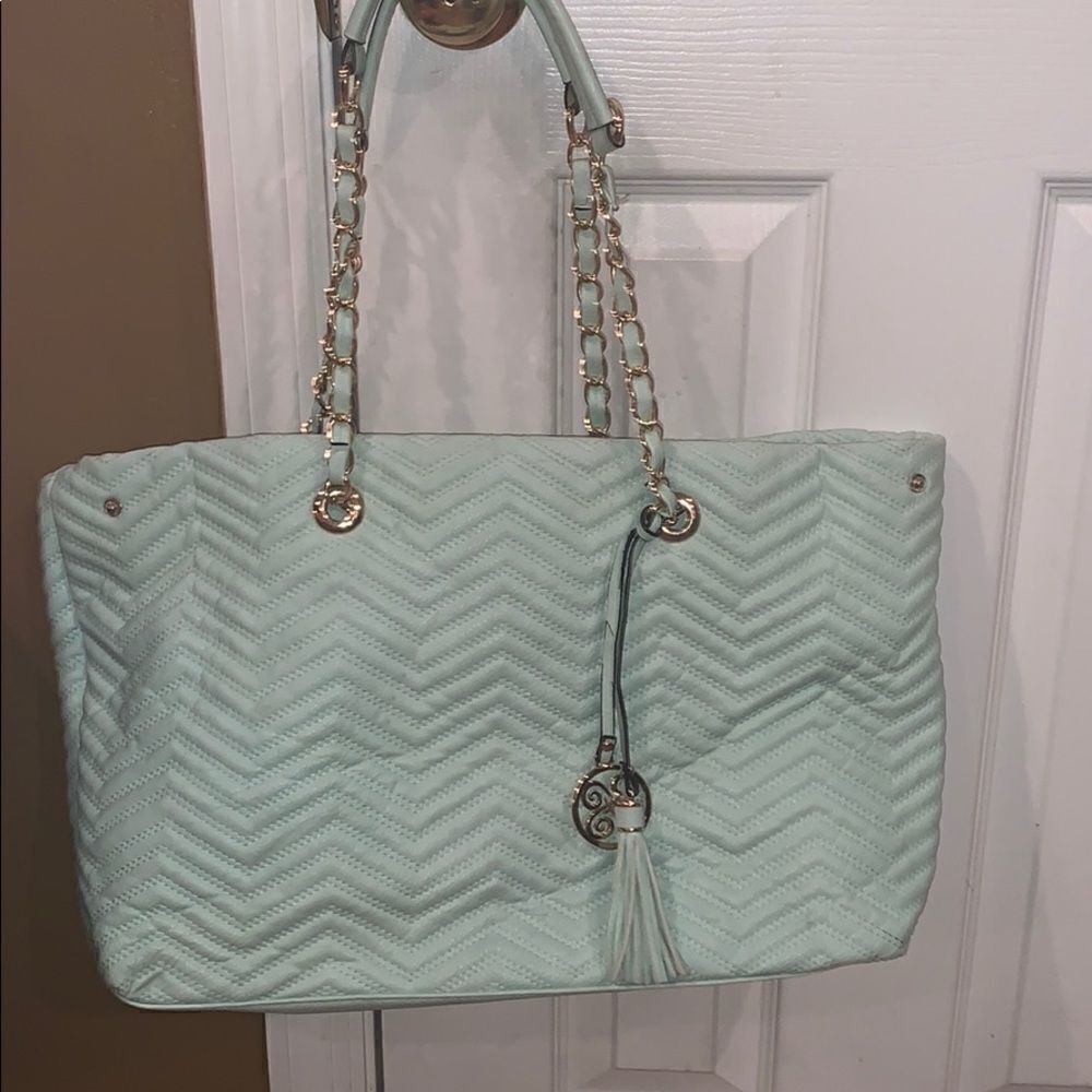 Light Teal shoulder bag